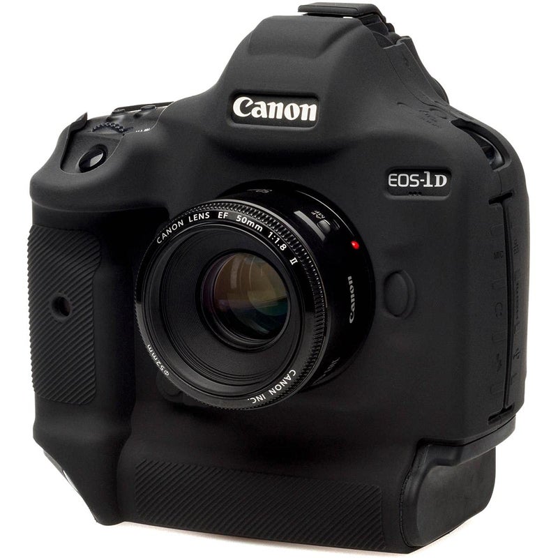 EasyCover Silicone Protection Cover for Canon EOS 1Dx, 1Dx Mark II & Mark III Cameras, Black - Image 3